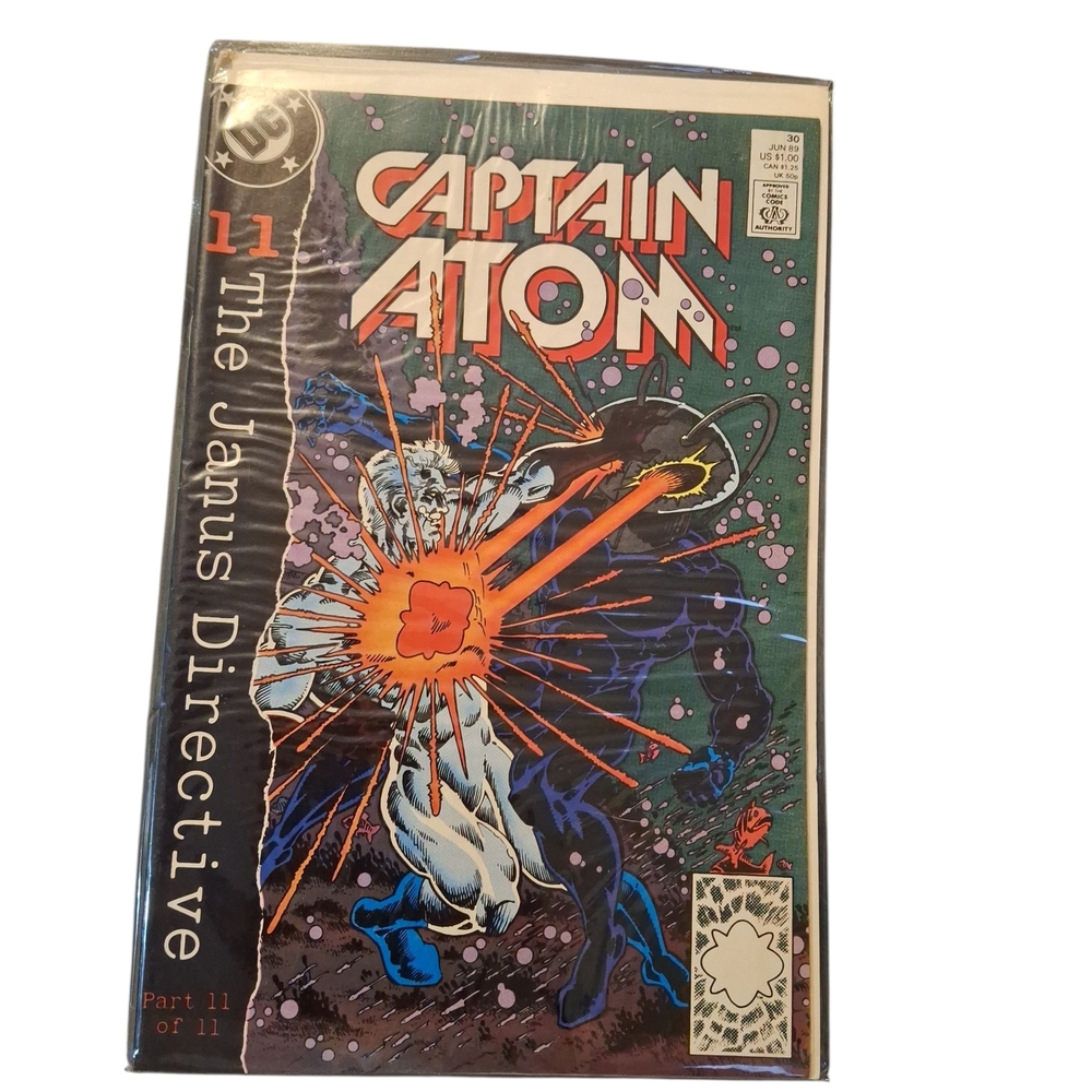 Captain Atom Comic Book